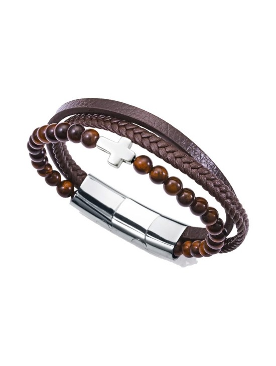 Pulsera Viceroy Fashion Hombre 14124P01011 Cruz | Joyería Parejo