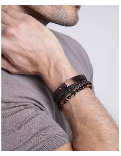 Pulseira Viceroy Fashion Homem 14124P01011 Cruz | Joyeria Parejo