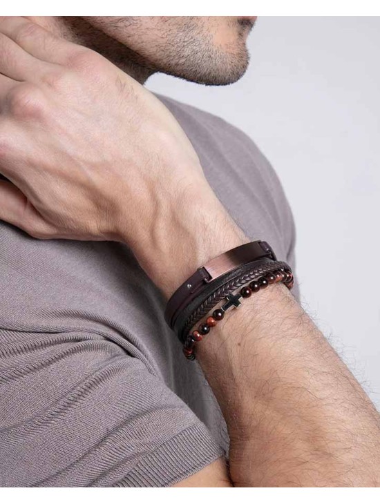 Pulseira Viceroy Fashion Homem 14124P01011 Cruz | Joyeria Parejo