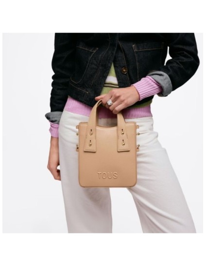 Mini Bolso Tous Back to Basics Arena 2002373704 | Joyería Parejo