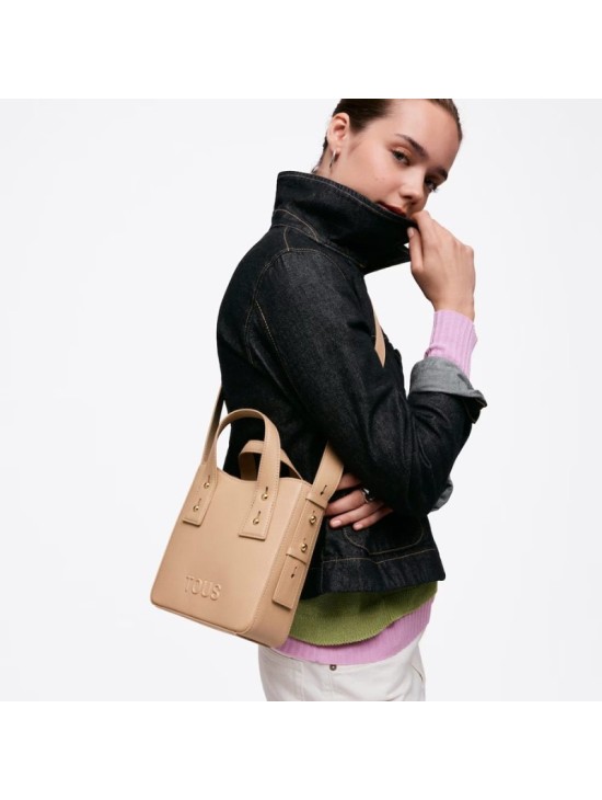 Mini Bolso Tous Back to Basics Arena 2002373704 | Joyería Parejo