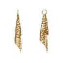 Pendientes Viceroy Fashion Mujer 1337E01012 Dorados de Malla