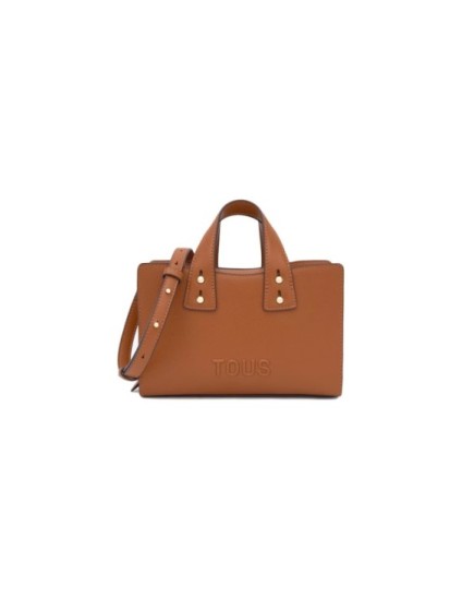 Bolso Bowling Tous Back to Basics Camel 2002373346 | Joyería Parejo