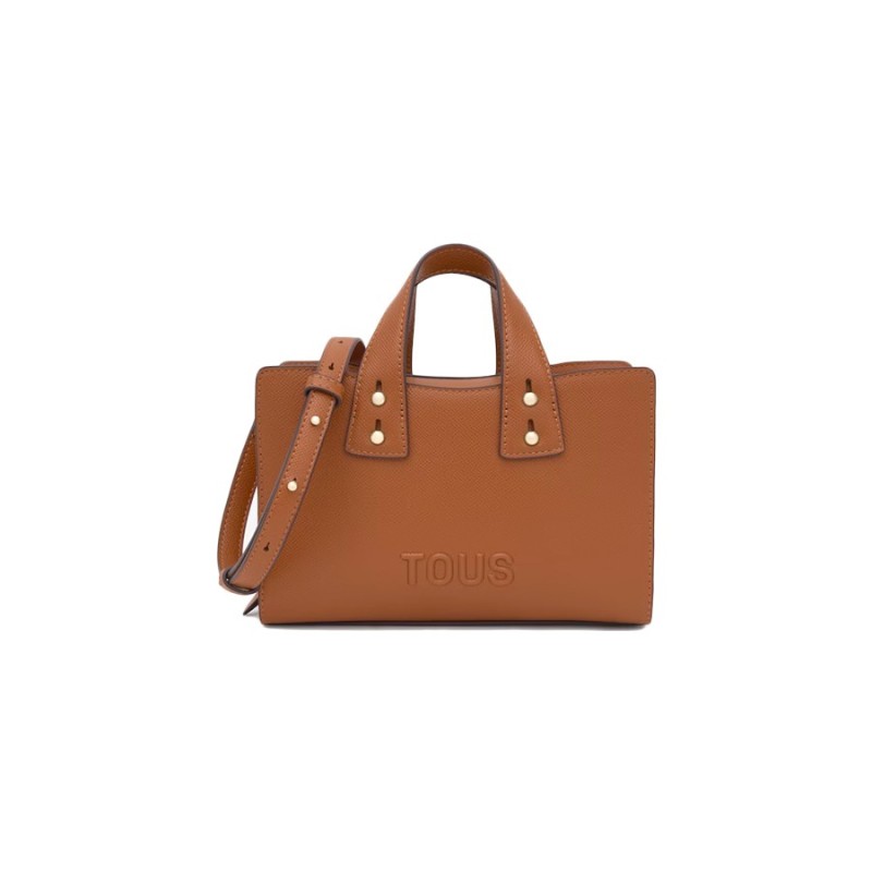 Bolso Bowling Tous Back to Basics Camel 2002373346 | Joyería Parejo