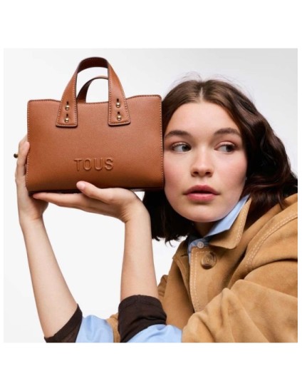 Bolso Bowling Tous Back to Basics Camel 2002373346 | Joyería Parejo