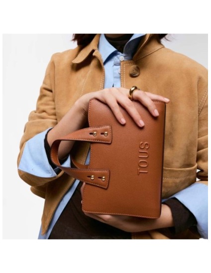 Bolso Bowling Tous Back to Basics Camel 2002373346 | Joyería Parejo