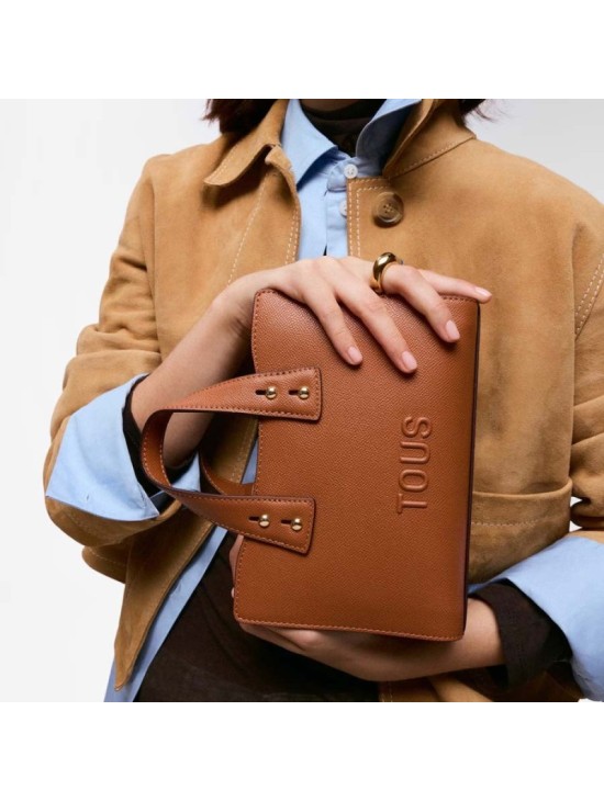 Bolso Bowling Tous Back to Basics Camel 2002373346 | Joyería Parejo