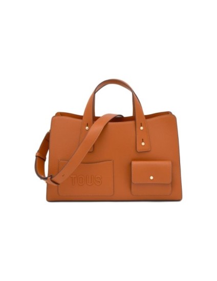 Bolso Bowling Tous Back to Basics Camel 2002437844 | Joyería Parejo