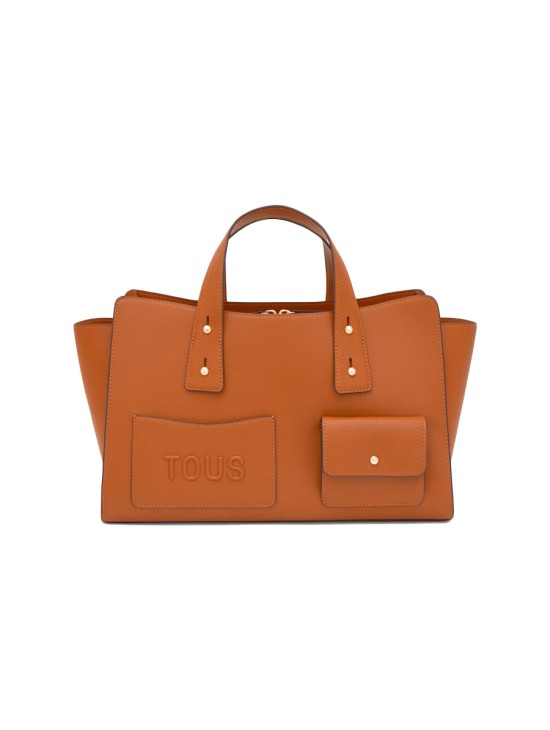 Bolso Bowling Tous Back to Basics Camel 2002437844 | Joyería Parejo
