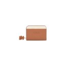 Billetera Mediana Doble Tous Audree Saffiano Moca 2002360544