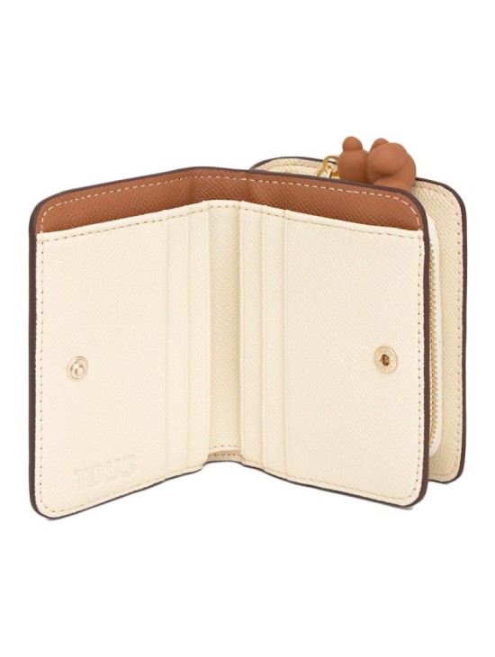Billetera Mediana Tous Audree Saffiano 2002360544 | Joyería Parejo