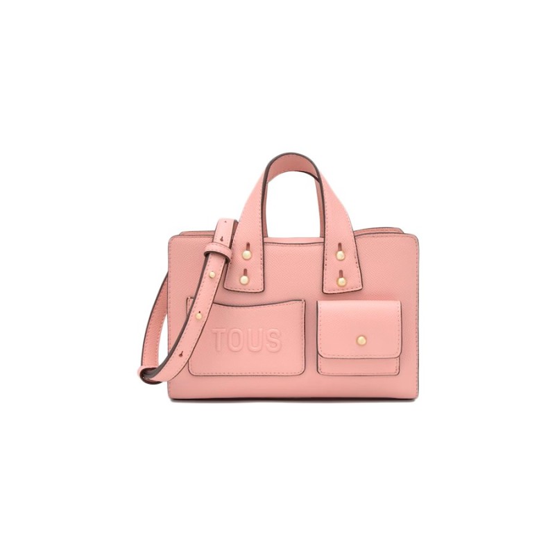 Bolso Bowling Tous Back to Basics Rosa 2002373315 | Joyería Parejo