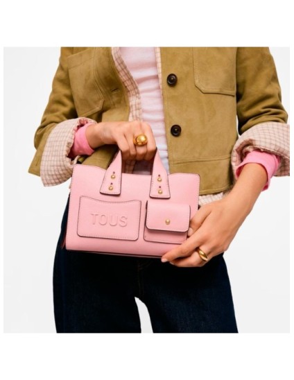 Bolso Bowling Tous Back to Basics Rosa 2002373315 | Joyería Parejo