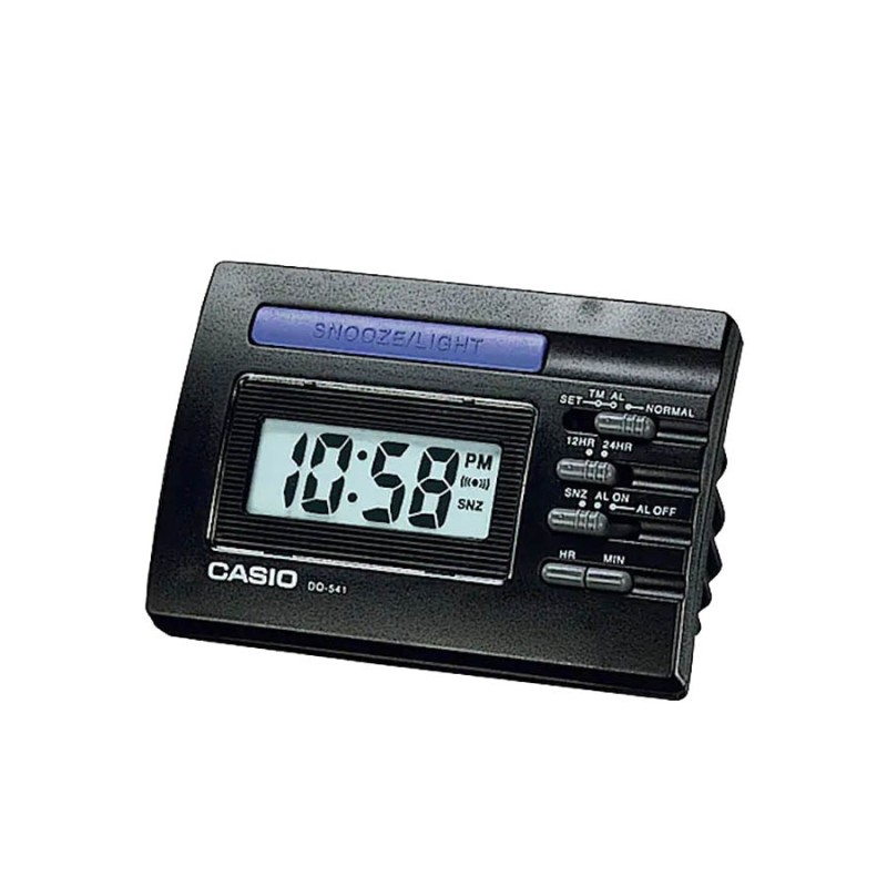 Despertador Casio DQ-541-1R Digital Negro | Joyería Parejo