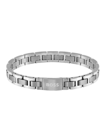 Pulsera BOSS Hombre 1580036 Metal Link Essentials | Joyería Parejo