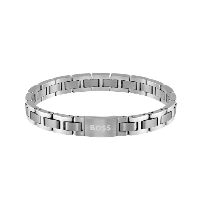 Pulsera BOSS Hombre 1580036 Metal Link Essentials | Joyería Parejo