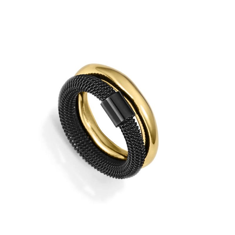 Anillo Viceroy Fashion Mujer 14347A01410 Bicolor | Joyería Parejo