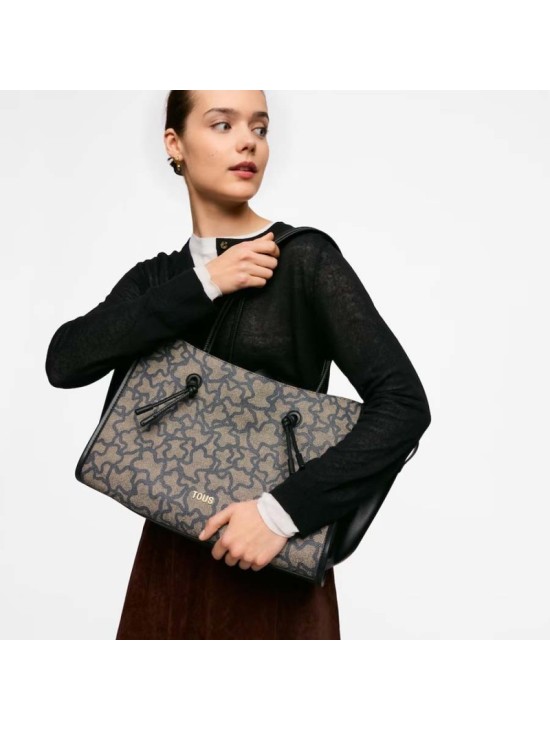 Bolso Tous Shopper Kaos Icon 2002436944 Marrón | Joyería Parejo