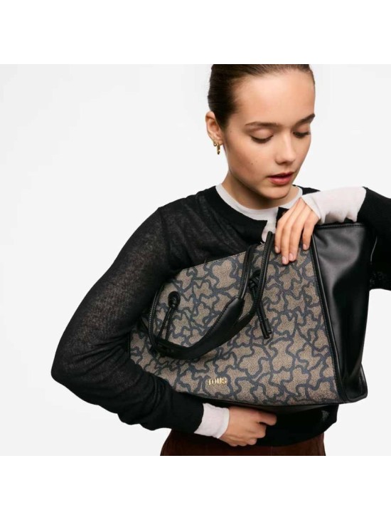Bolso Tous Shopper Kaos Icon 2002436944 Marrón | Joyería Parejo