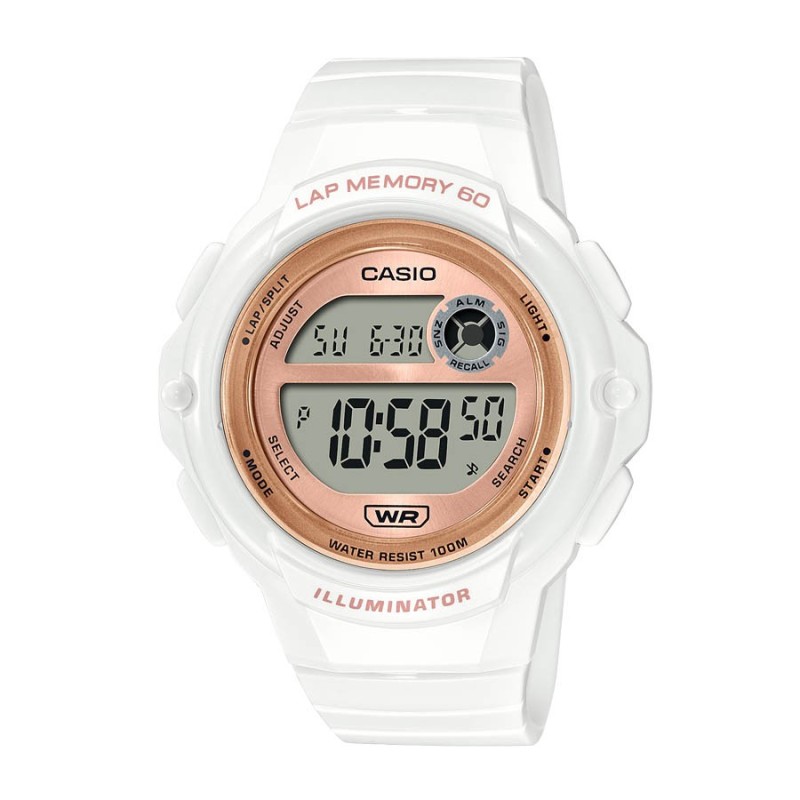 Reloj Casio Unisex LWS-1200H-7A2V Digital Running | Joyería Parejo