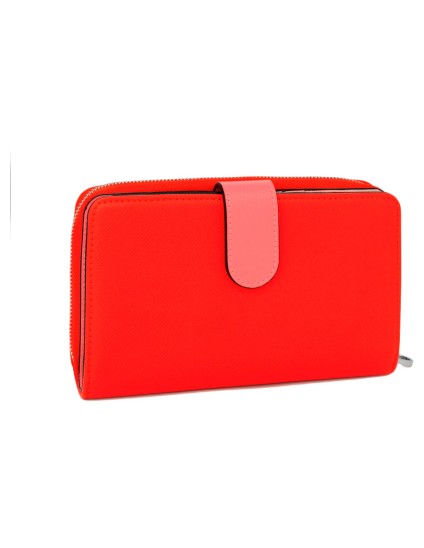 Billetera Tous New Dubai Saffiano Roja 2001689817 | Joyería Parejo