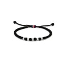Pulsera Tommy Hilfiger Hombre 2790681 Nylon Negro