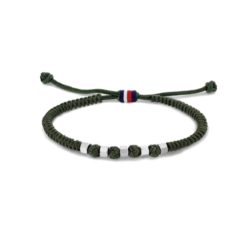 Pulsera Tommy Hilfiger Hombre 2790680 Nylon Verde | Joyería Parejo