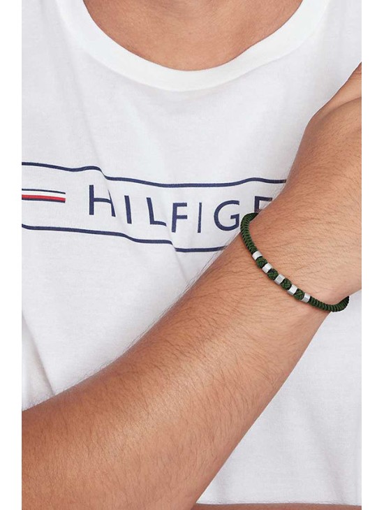 Pulsera Tommy Hilfiger Hombre 2790680 Nylon Verde | Joyería Parejo