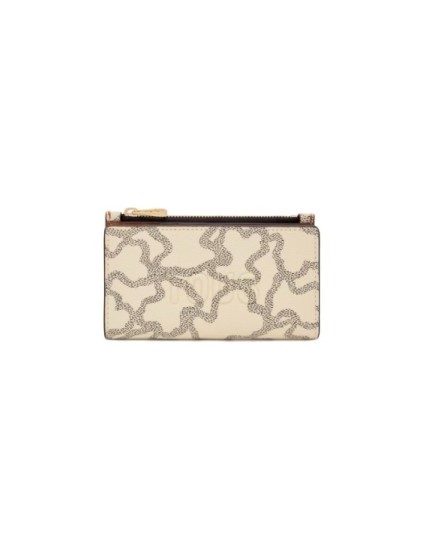 Cartera Flat Tous Kaos Icon Beige 2002127701 | Joyería Parejo