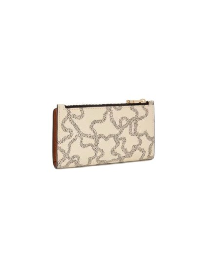 Cartera Flat Tous Kaos Icon Beige 2002127701 | Joyería Parejo