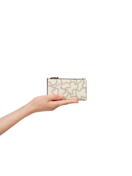 Cartera Flat Tous Kaos Icon Beige 2002127701 | Joyería Parejo