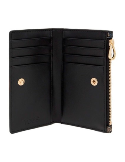 Cartera Flat Tous Kaos Icon Negra 2002127751 | Joyería Parejo