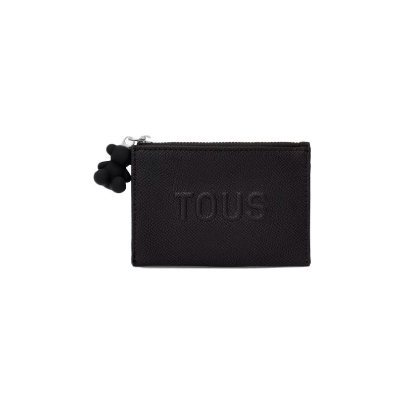 Cartera Flat Tous Kaos Icon Negra 2002127751 | Joyería Parejo
