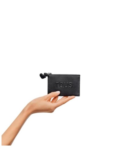 Cartera Flat Tous Kaos Icon Negra 2002127751 | Joyería Parejo