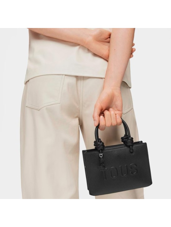 Mini Bolso Horizontal Tous La Rue Negro 2002129151 | Joyería Parejo
