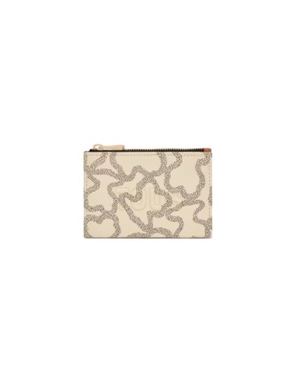 Monedero Tarjetero Tous Kaos Icon Beige 2002128101 | Joyería Parejo
