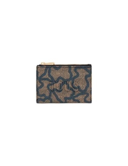 Monedero Tarjetero Tous Kaos Icon Negro 2002128151 | Joyería Parejo