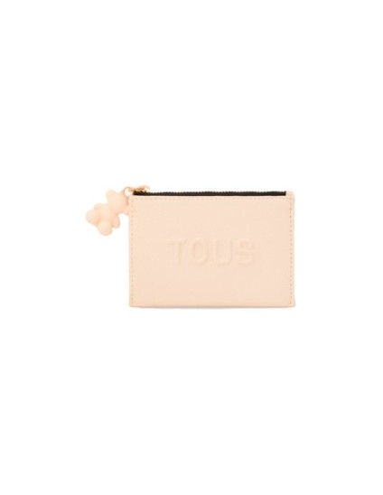 Monedero Tarjetero Tous La Rue Beige 2001936001 | Joyería Parejo