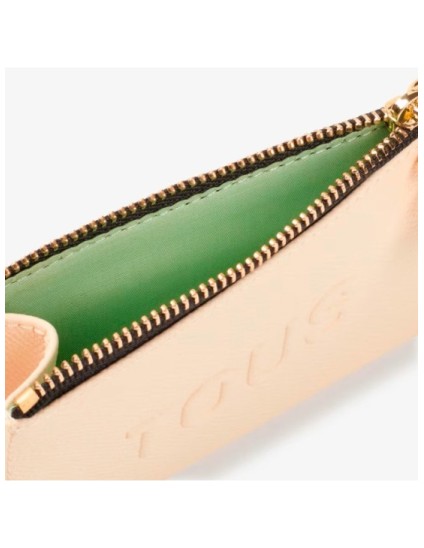 Monedero Tarjetero Tous La Rue Beige 2001936001 | Joyería Parejo