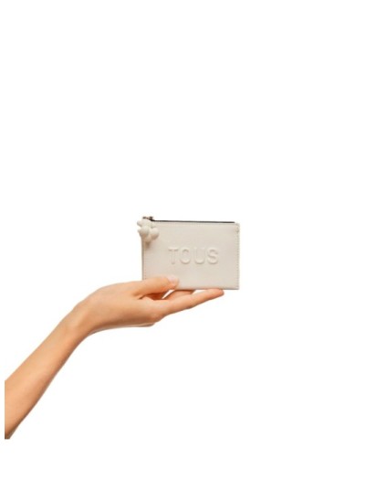 Monedero Tarjetero Tous La Rue Beige 2001936001 | Joyería Parejo
