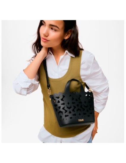 Capazo Pequeño Tous Bear Shock Negro 2002459251 | Joyería Parejo