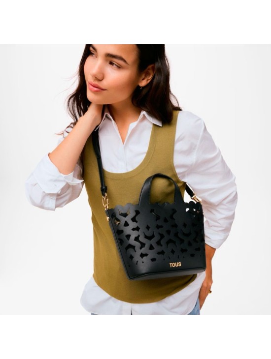 Capazo Pequeño Tous Bear Shock Negro 2002459251 | Joyería Parejo