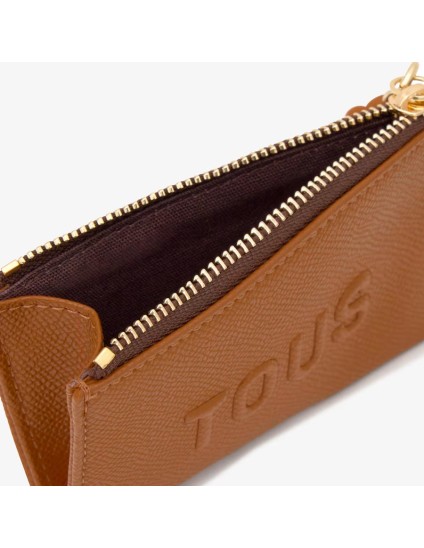 Monedero Tarjetero Tous Brenda Camel 2002106145 | Joyería Parejo