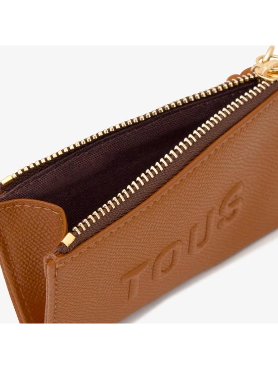 Monedero Tarjetero Tous Brenda Camel 2002106145 | Joyería Parejo