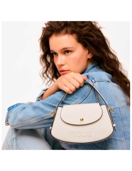 Mini Bolso Tous Back to Basics Beige 2002458903 | Joyería parejo
