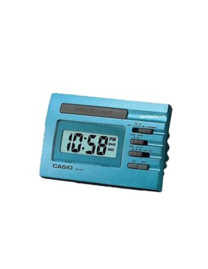 Despertador Casio DQ-541D-2RDF Digital Azul | Joyería Parejo