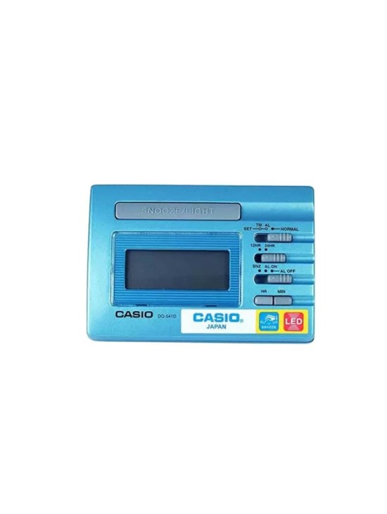 Casio DQ-541D-2RDF Blue Digital Alarm Clock | Joyería Parejo