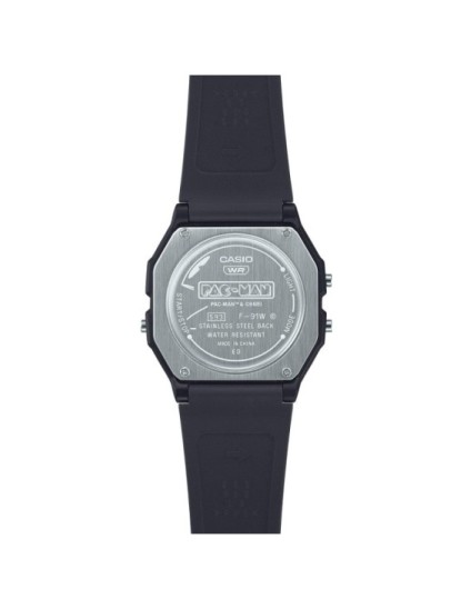 Relógio Casio Pac-Man F-91WPC-1A Unissexo | Joyería Parejo