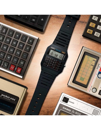 Relógio Casio Homem CA-53WF-1BDF Calculadora | Joyeria Parejo