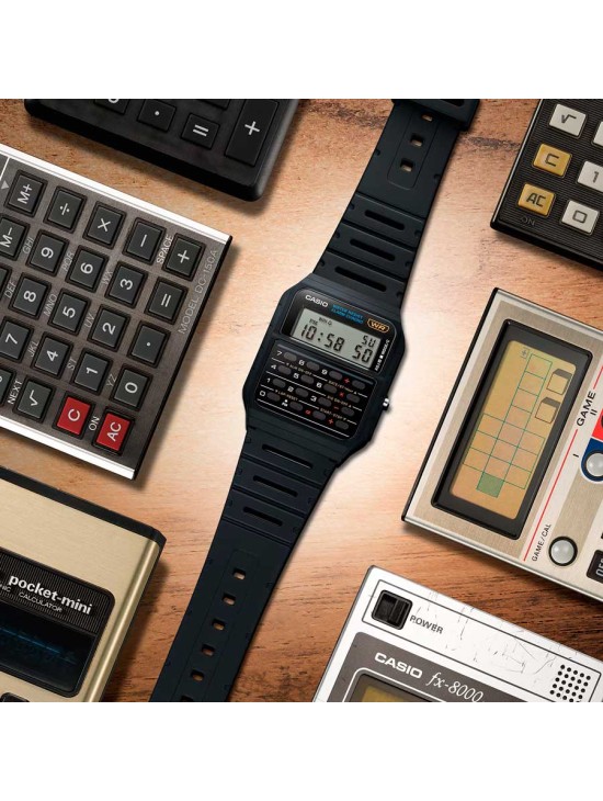 Casio CA-53WF-1BDF Men's Calculator Watch | Joyería Parejo